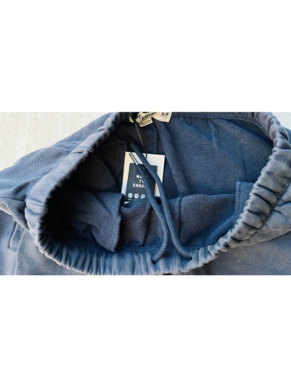 Element Unye Sweatpants Mens Small Black Cotton Brushed Loose Fit Joggers ELYFB0 - Picture 6 of 9